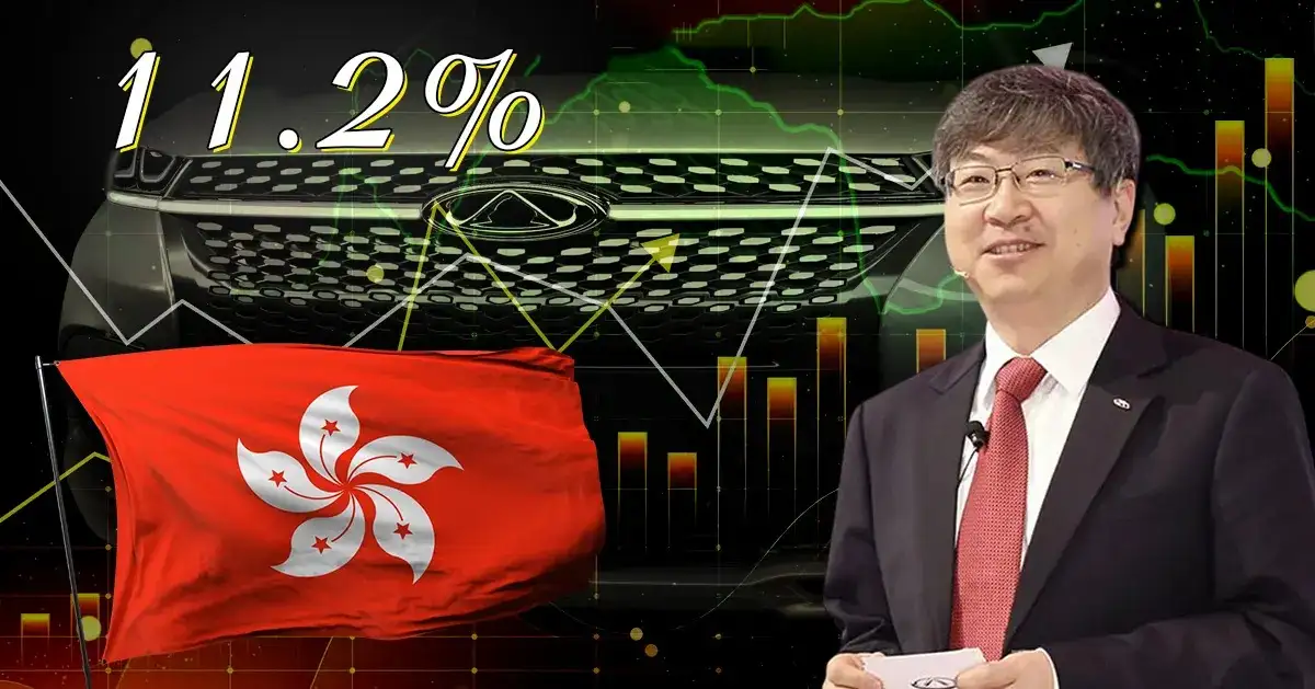 China's Chery Automobile shares surge in Hong Kong after $1.2 billion IPO