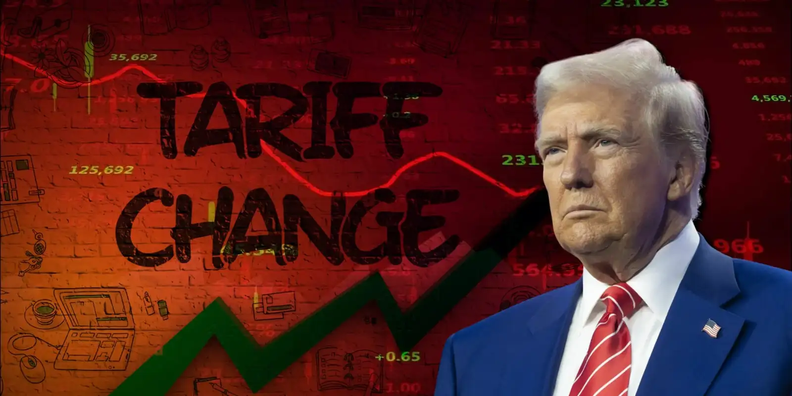 Stocks struggle as Trump slaps new tariffs, Fed cut bets unwind
