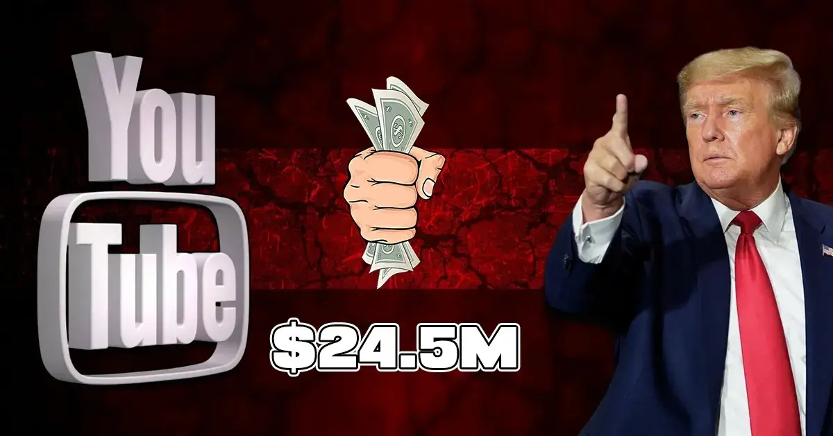 YouTube To Pay $24.5m Settlement To Trump Over Suspension